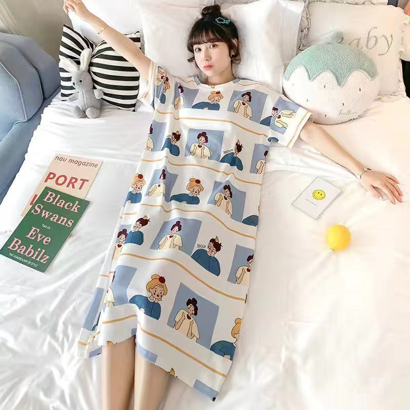 Women's Printed Short-sleeve Loungewear