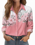 Women's Floral Loose-fit Shirt