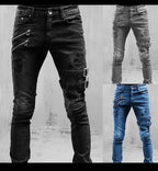 Men's Chained Jeans
