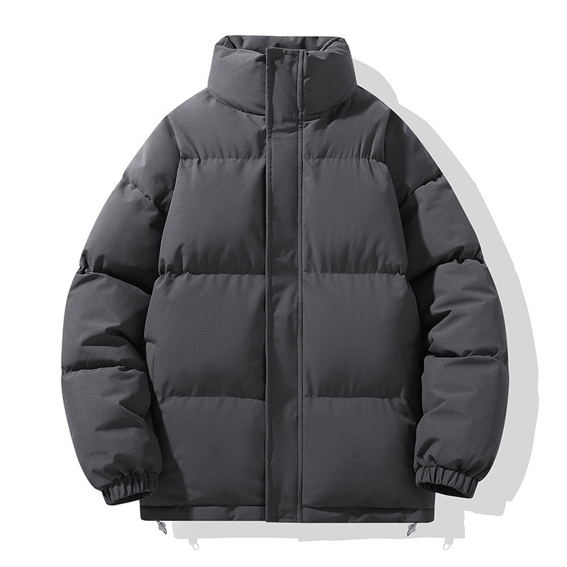 Stand-up Collar Cotton-padded Puffer Jacket
