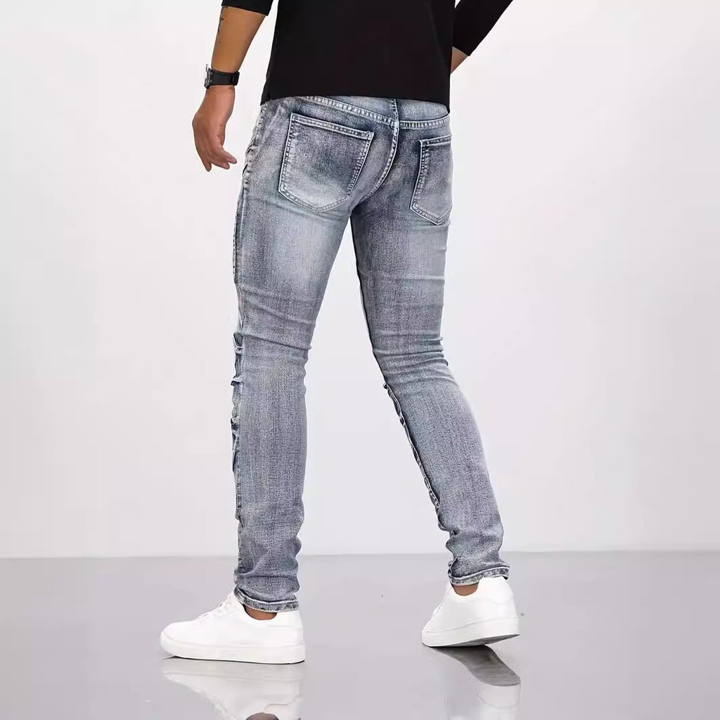 Men's Retro Casual Stretch Slim-fit Jeans