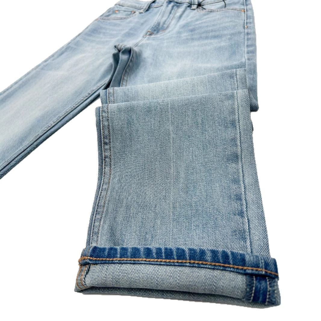 Women's Light Blue High Waisted Stretch Slim-Fit Jeans