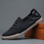 Men's Elastic Canvas Loafers