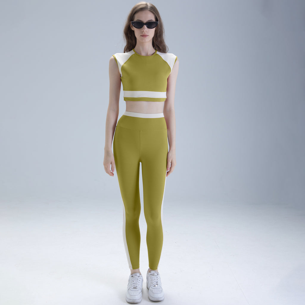 Women's Quick-Drying Long-Sleeve Running Top And Pants Set