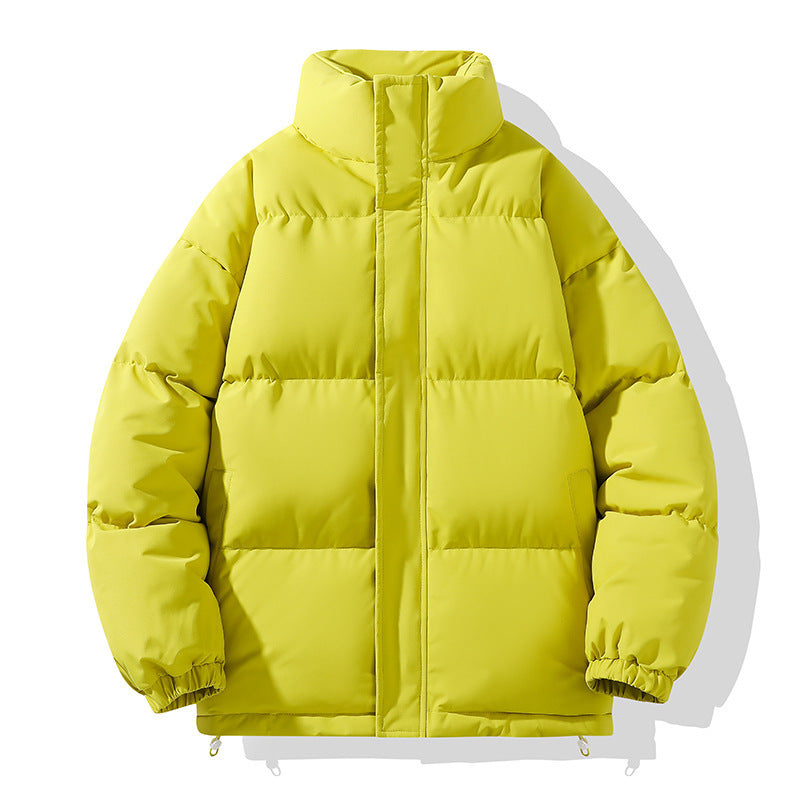 Stand-up Collar Cotton-padded Puffer Jacket