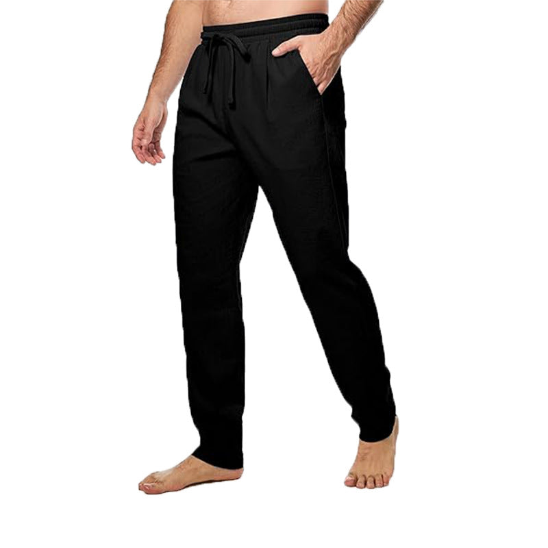 Men's Cotton And Linen Breathable Pants