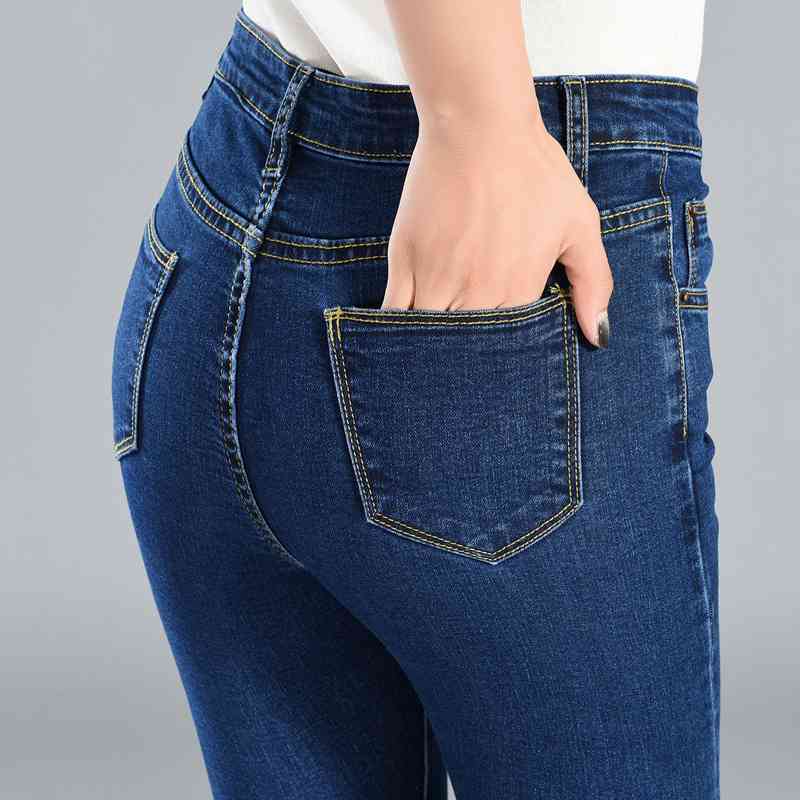 Women's Slim Fit Elastic Jeans
