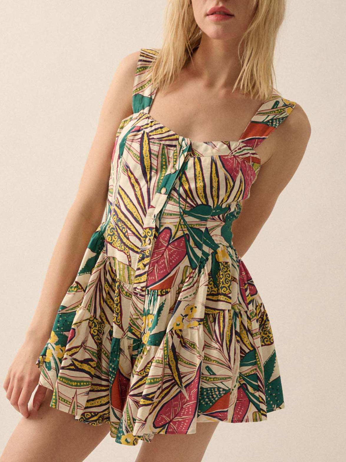 Women's Printed Mini Dress