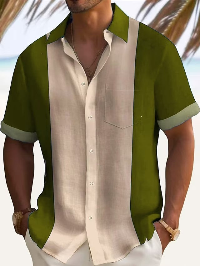 Men's Relaxed Fit Short Sleeve Shirt