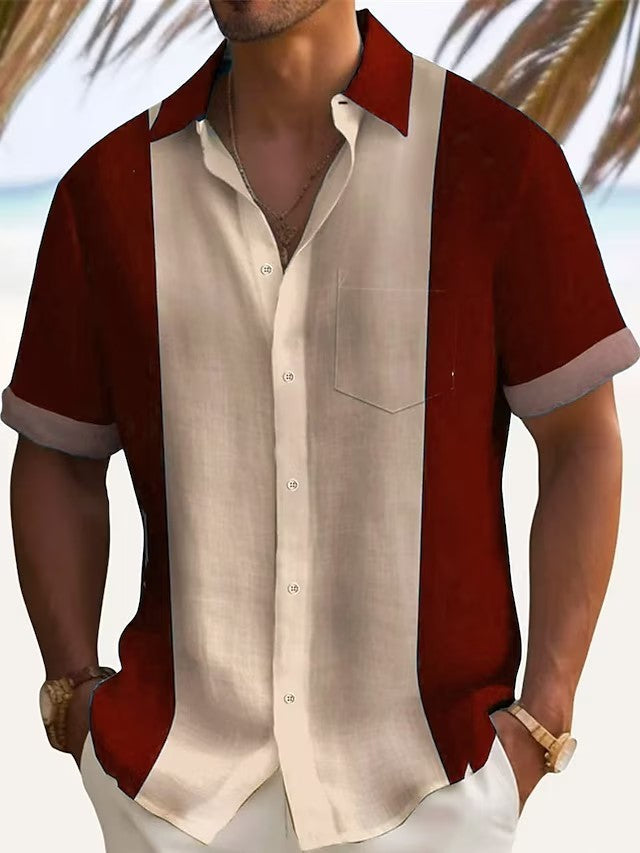 Men's Relaxed Fit Short Sleeve Shirt
