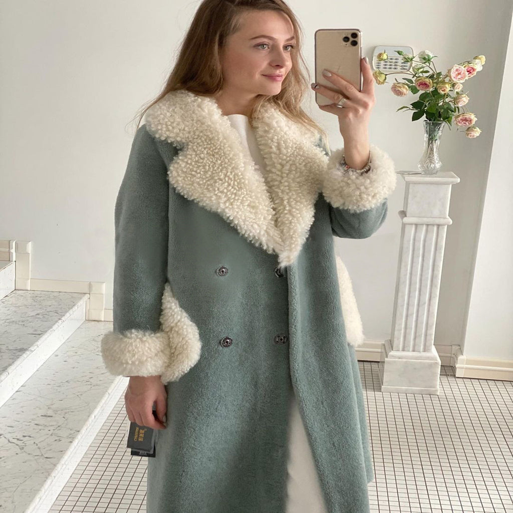 Women's Long Wool Coat