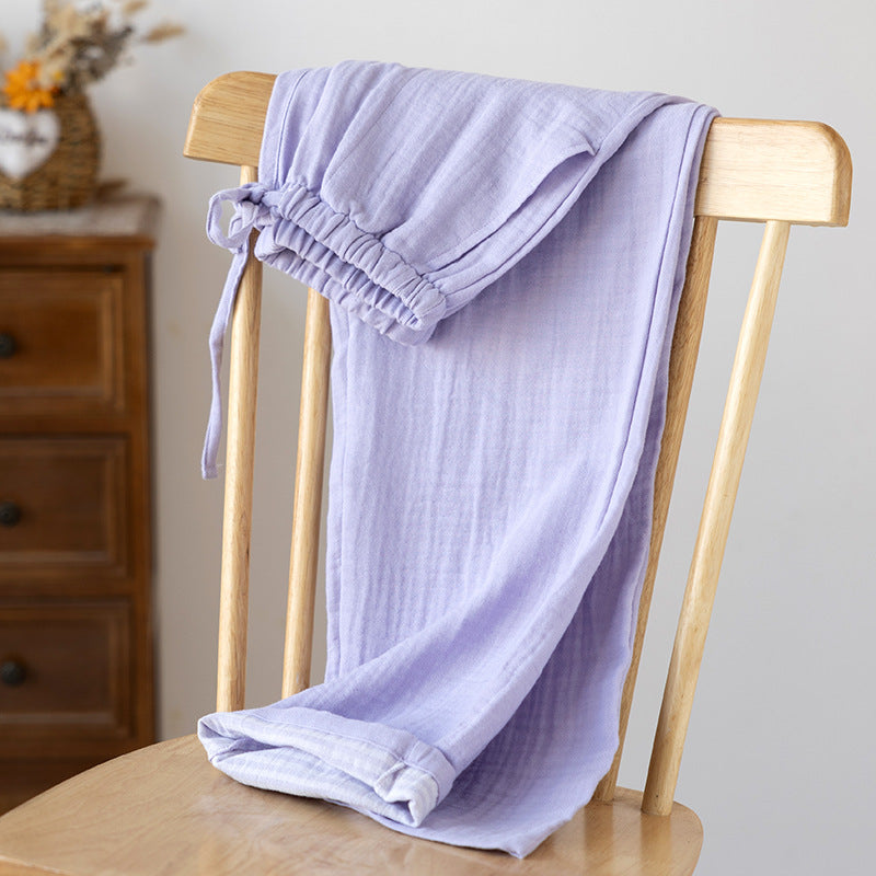Lightweight Straight-Leg Staple Pajama Pants