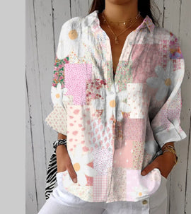 Women's Cross-Border Lapel Shirt