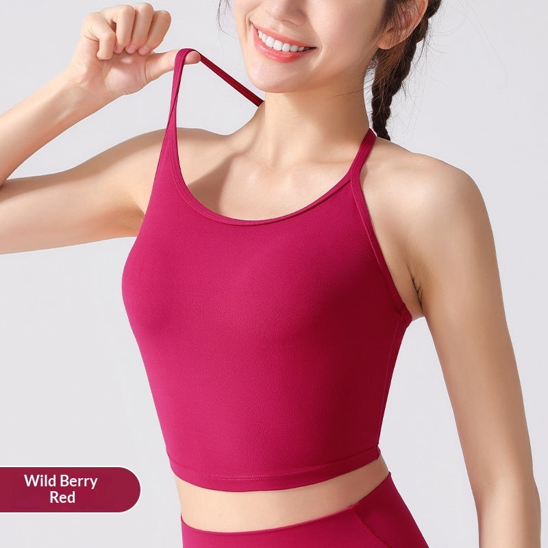 Women's Supportive Padded Yoga Vest