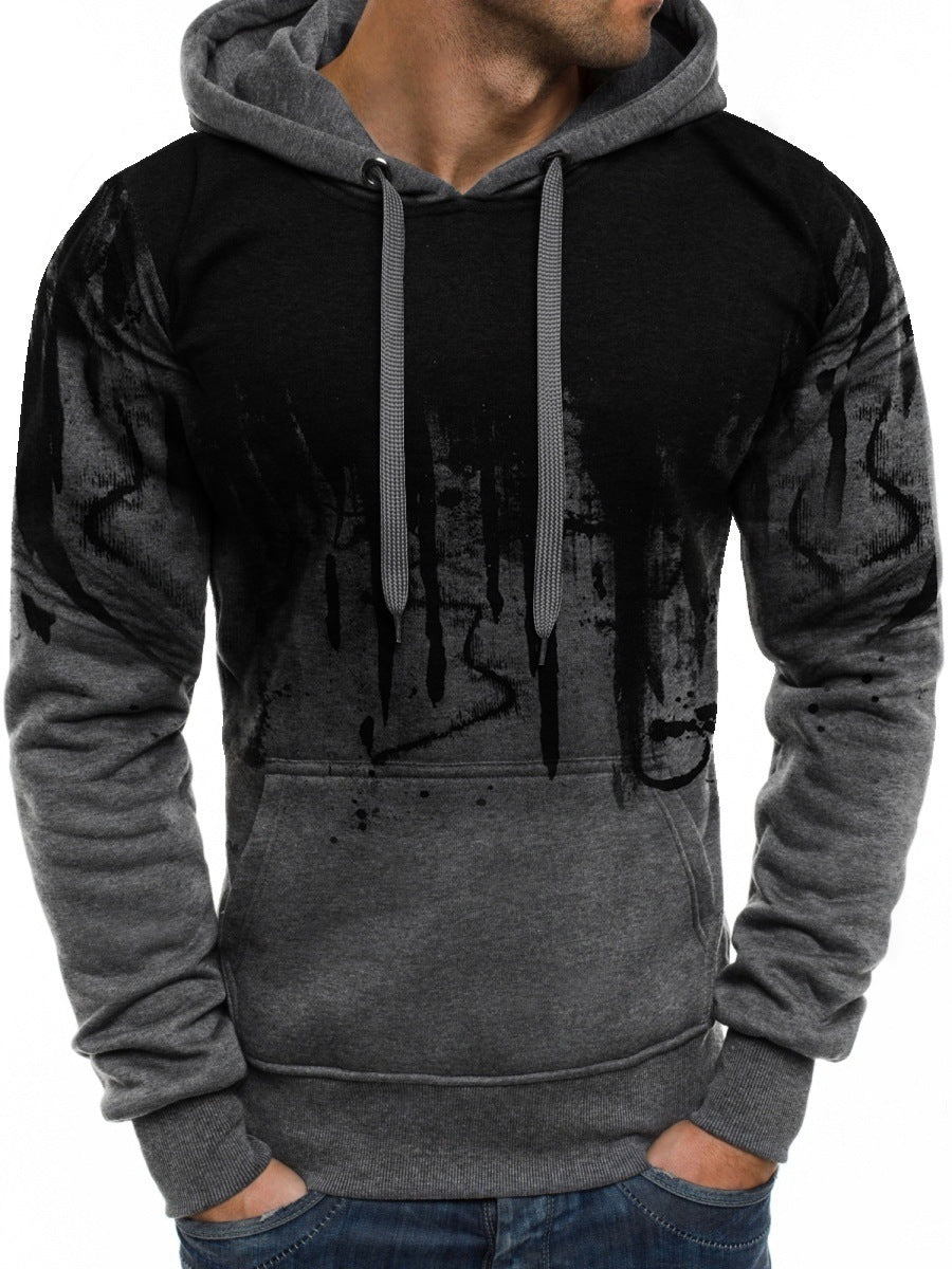 Men's Ink Splatter Hoodie