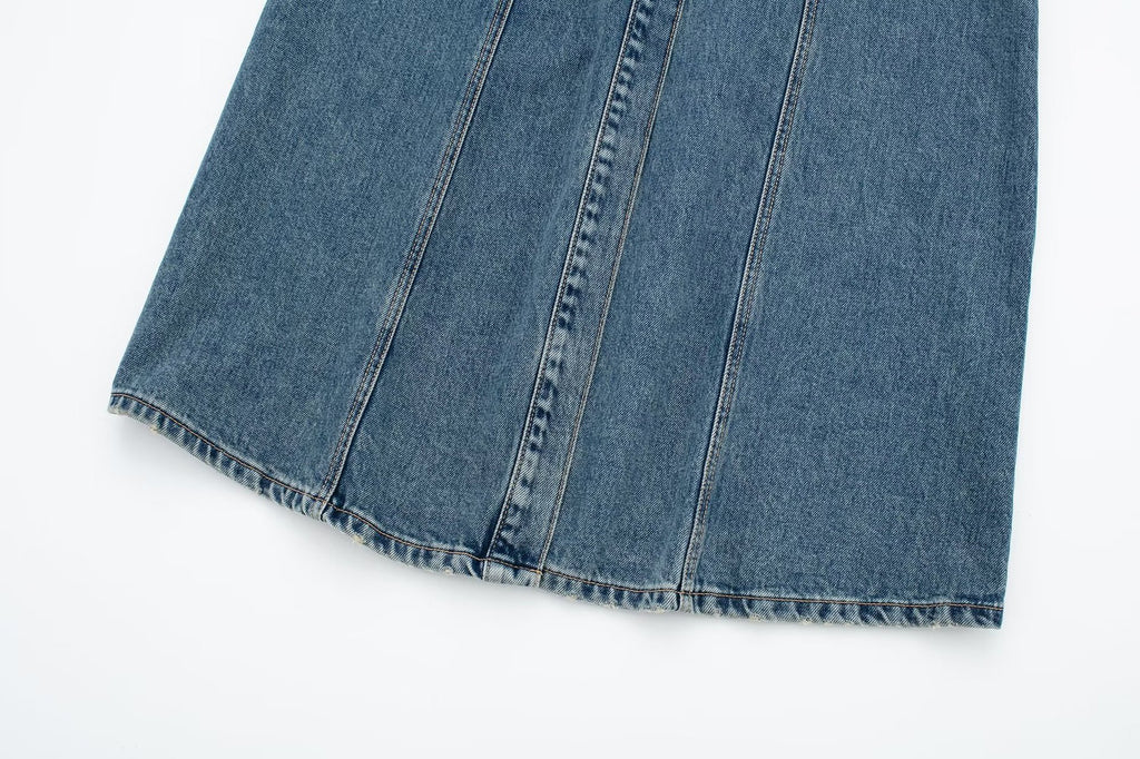 Women's Blue Denim Dress