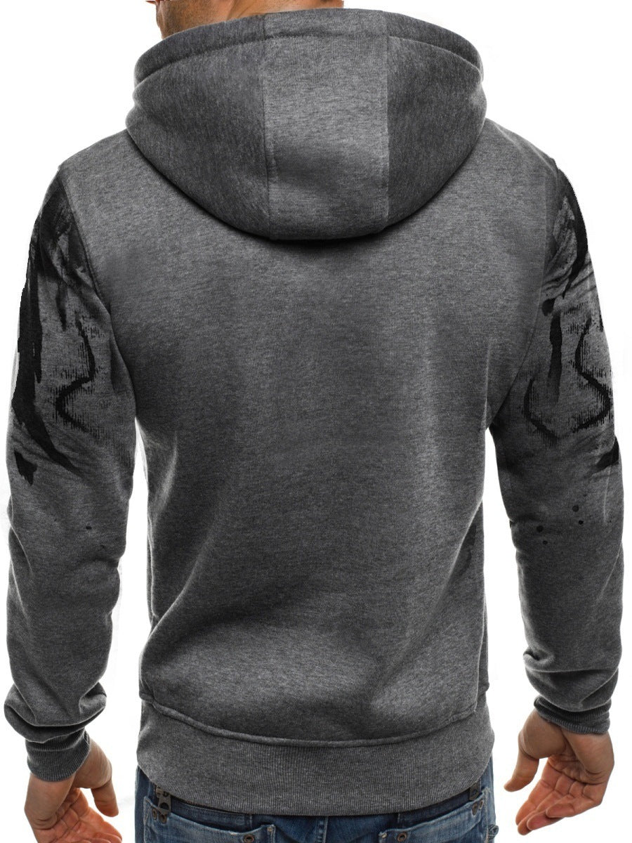 Men's Ink Splatter Hoodie