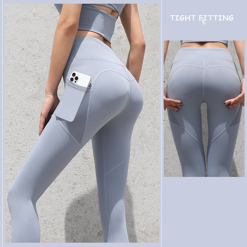 Women's Pocketed Supportive Sports Tights