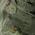Men's Solid Cargo Pants