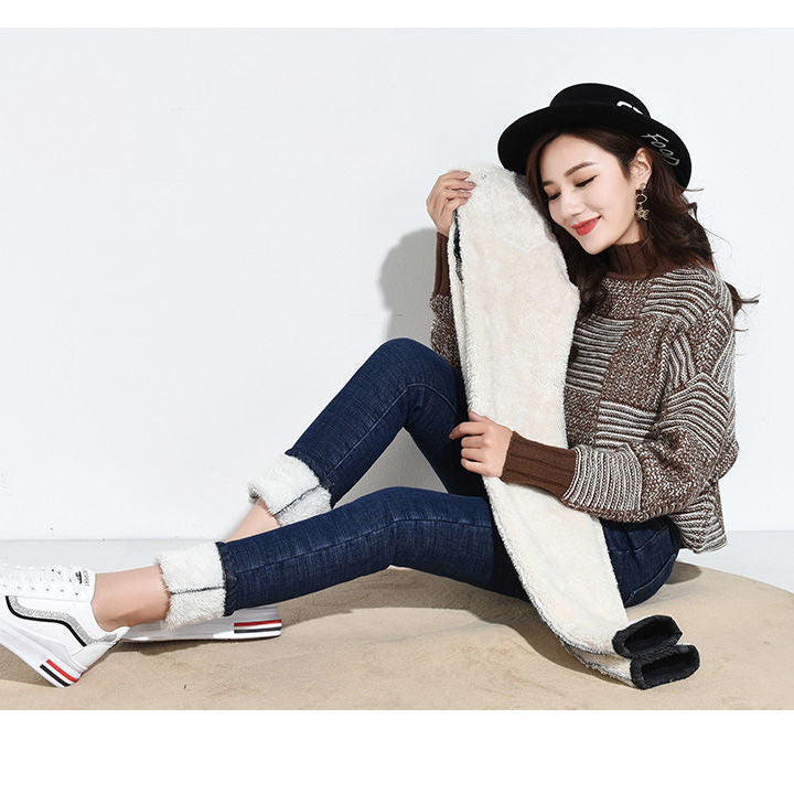 Women's Fleece Jeans