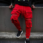 Men's Multi Pocket Loose Cotton Pants