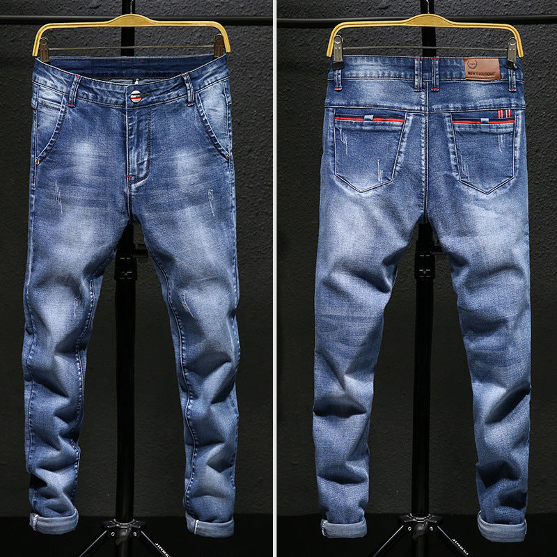Men's Straight Fit Fleece Lined Jeans