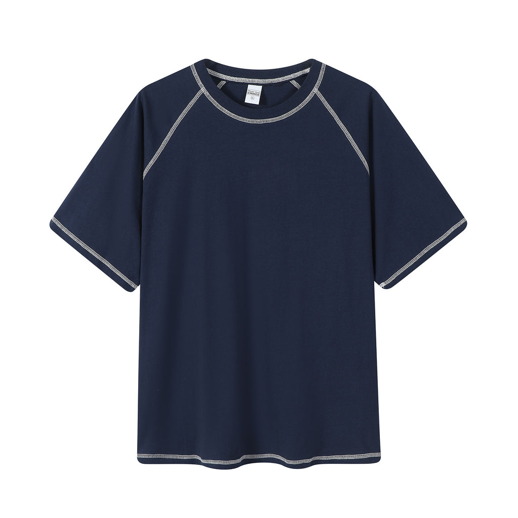 Men's Round Neck Short Sleeve T-shirt