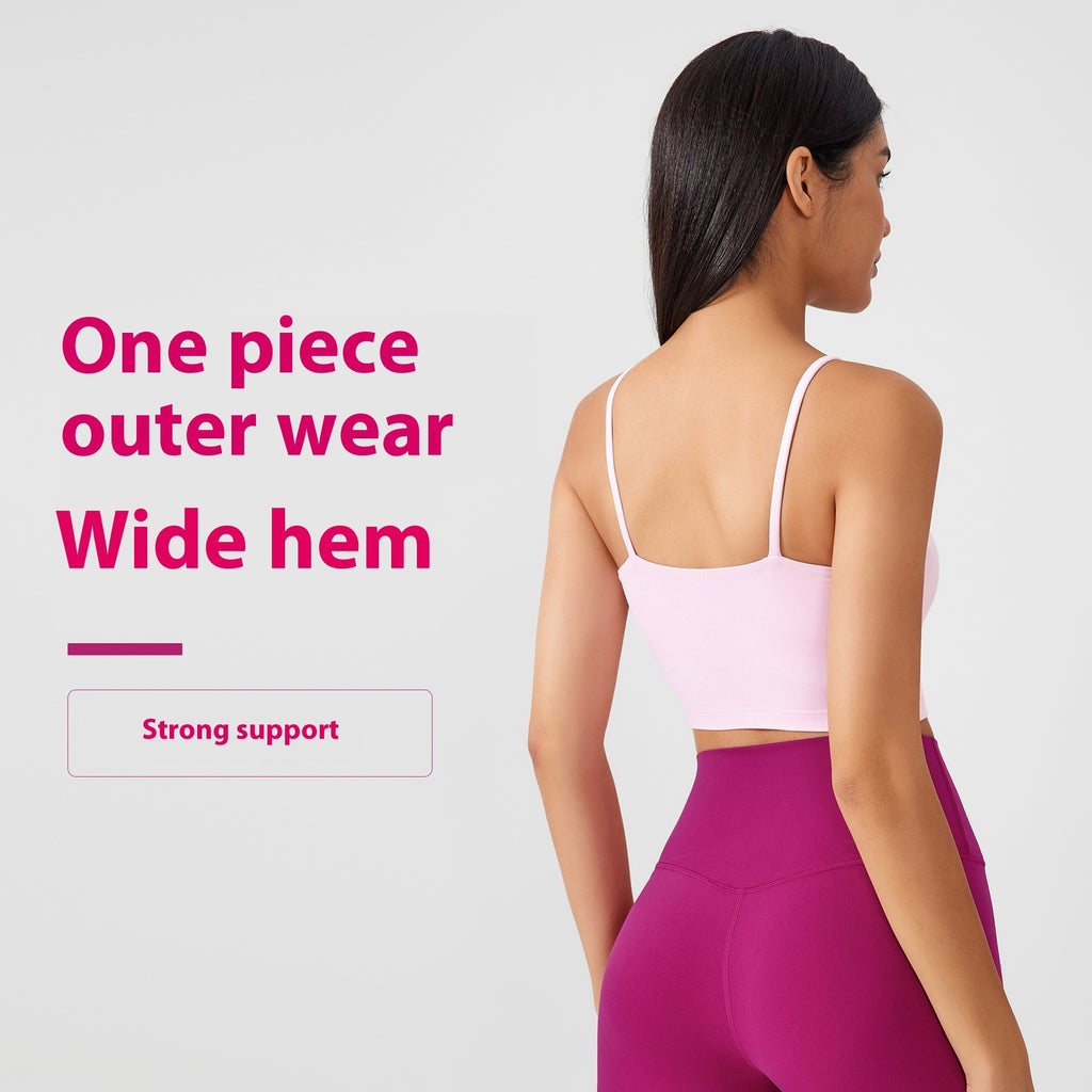Women's Shockproof Push-up Back Support Yoga Bra