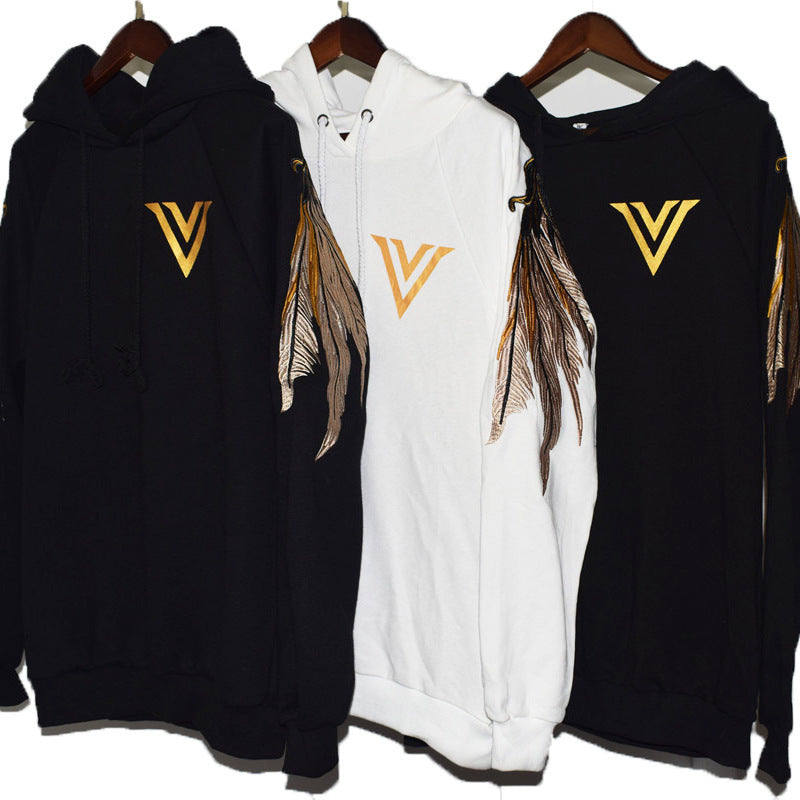 Women's Back Angel Wing Hoodie