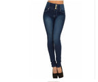 Women's High Waist Slim Stretch Jeans