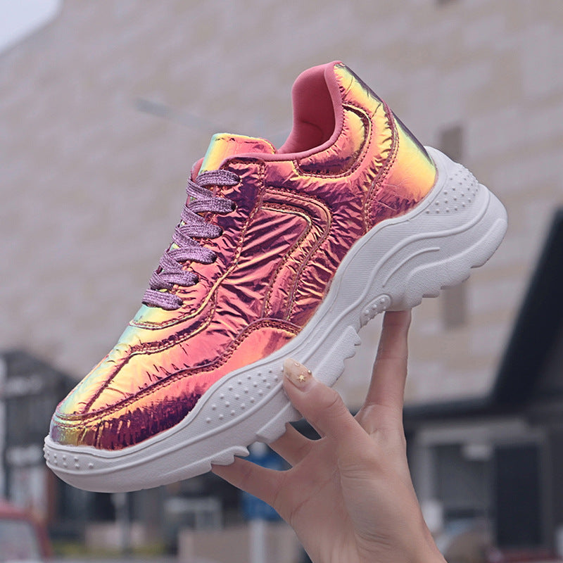 Summer wild bright women's shoes Korean trend hot sale shoes