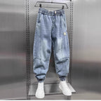 Men's Denim Harem Pants