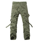 Men's Solid Cargo Pants