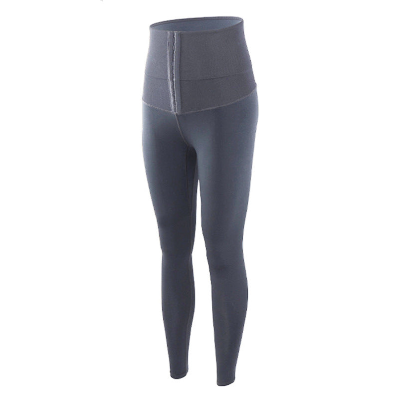 Women's Velvet Padded Hip And Waist Supporting Athletic Leggings
