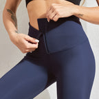 Women's Velvet Padded Hip And Waist Supporting Athletic Leggings