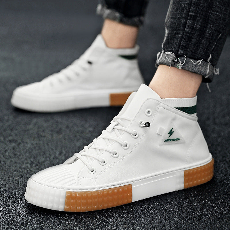 Fashion White Shoes Trend Personality Leisure