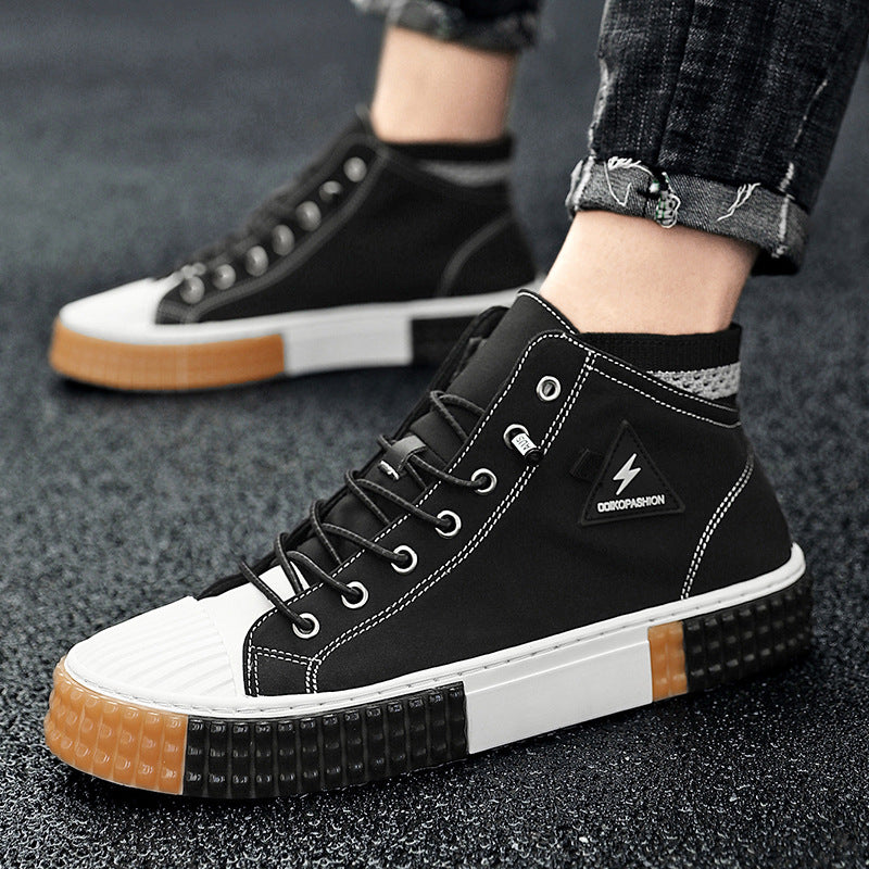 Fashion White Shoes Trend Personality Leisure