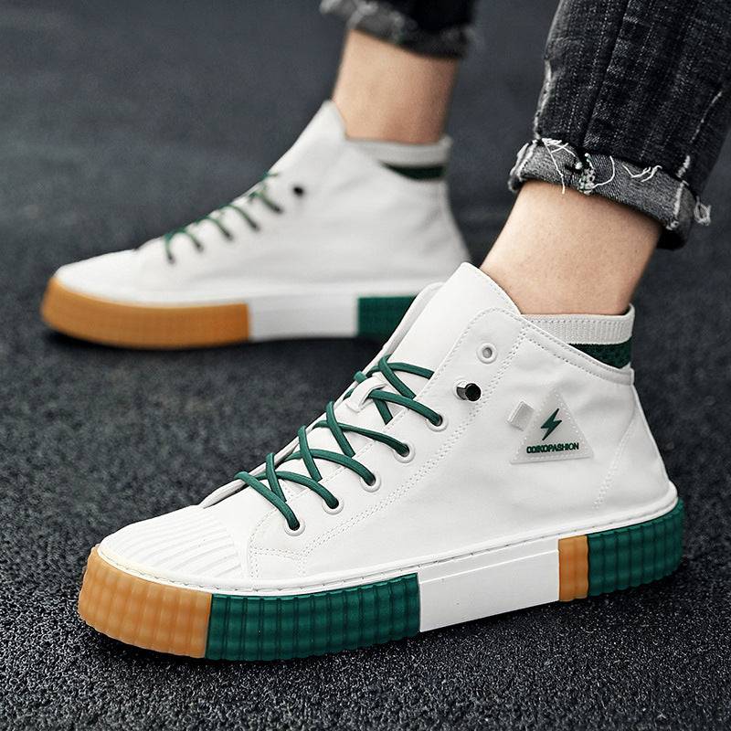 Fashion White Shoes Trend Personality Leisure