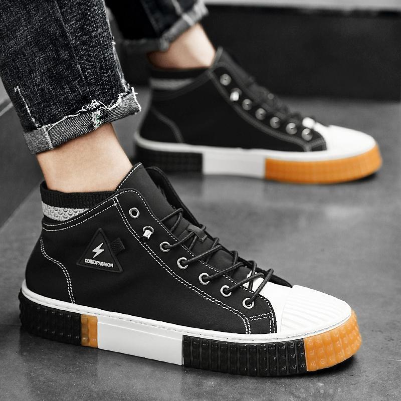 Fashion White Shoes Trend Personality Leisure