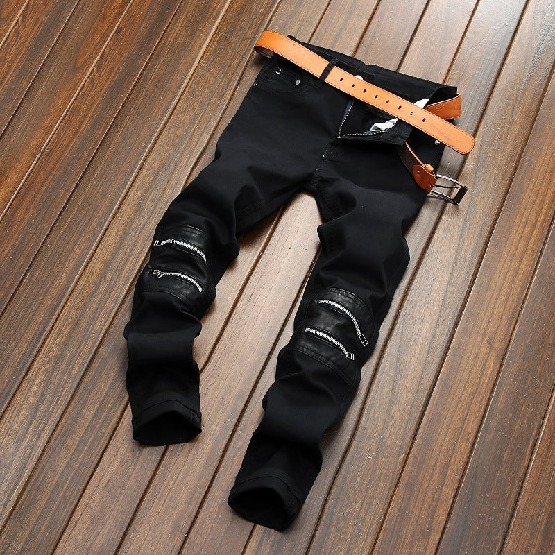 Men's Patchwork/Dye Jeans