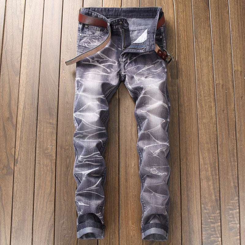 Men's Patchwork/Dye Jeans