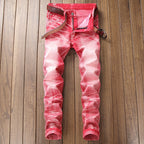 Men's Patchwork/Dye Jeans
