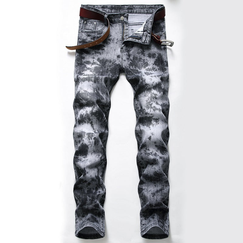 Men's Patchwork/Dye Jeans