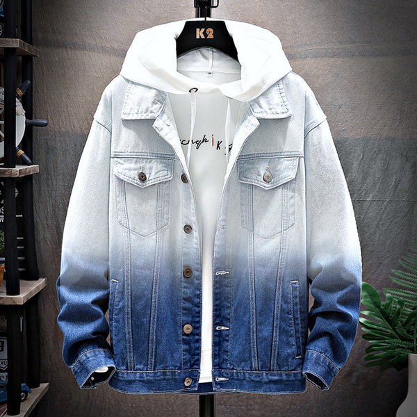 Men's Gradient Denim Jacket