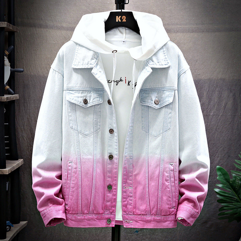 Men's Gradient Denim Jacket