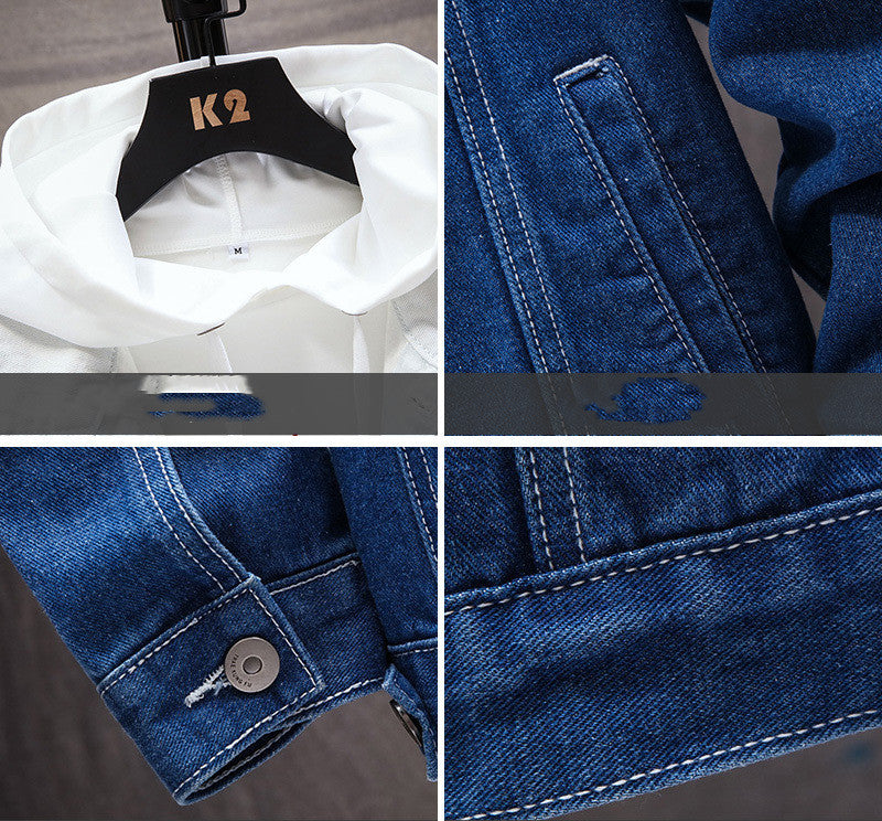 Men's Gradient Denim Jacket