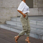 Women's Multi-Pocket Cargo Pants