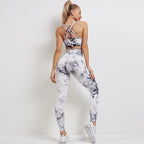 Women's Quick-Drying Breathable Sports Bra And Pants Set