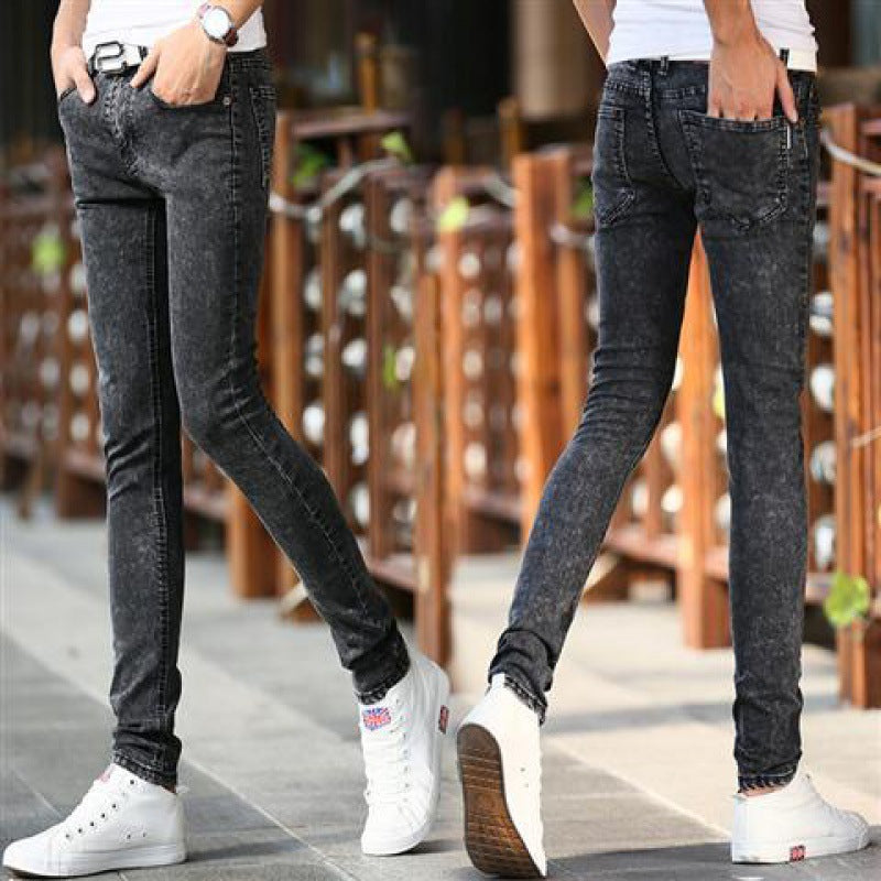 Men's Stretch Slim Fit Korean Style Jeans
