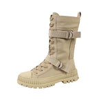 Women's High-Top Platformed Boots